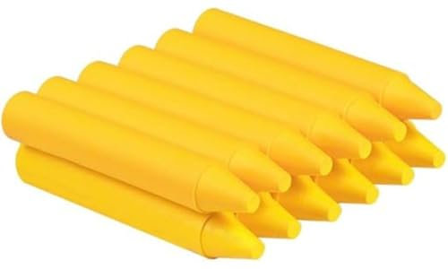 Jovicolor 980 Wachsmalstifte, 12 Stück, Hellgelb