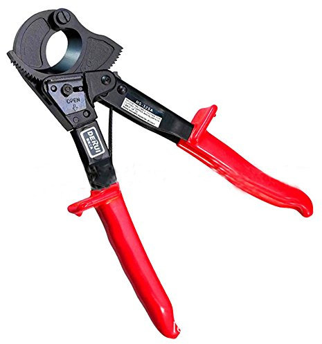 Coupe-câble à cliquet pour câble jusqu'à 240 mm carré en aluminium et cuivre