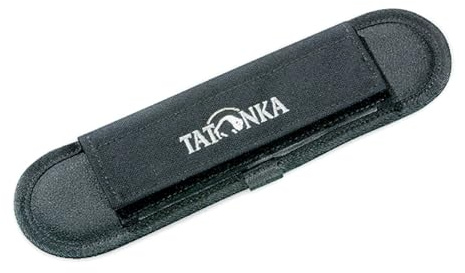 Tatonka 3261 Polster Shoulder Pad, Gepolstert, Kunstleder, Schwarz, 25 x 6 cm