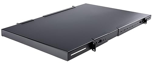 StarTech Estante Ajustable 1U 4 Postes para Rack 19in, 150kg (ADJSHELFHD)