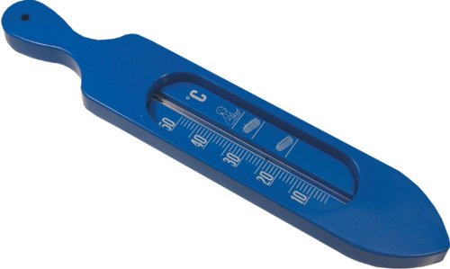 Thermometer Badethermometer schiffchenform, blau