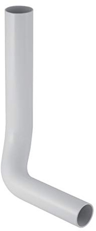 Geberit Spuelbogen DL 6 cm weiss alpin nach links abgekroepft 118122111
