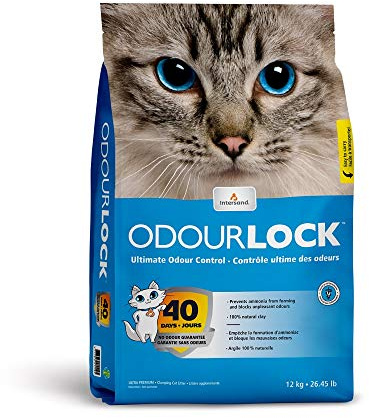 Odoulock 70011 Bac à litière pour Chat 12 kg
