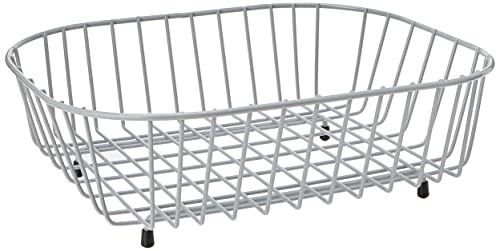 Delfinware Oval Sink Basket, Grey