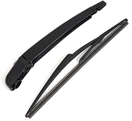 Diyi Fenster Windschutzscheibe Windschutzscheibe hinten Wischerarm und Wischerblatt Set für Renault Clio Mk2 1998–2006