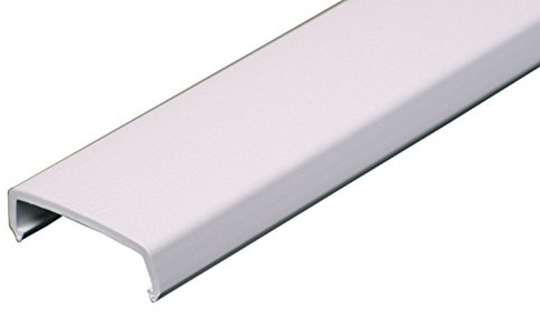 Wiremold Company Nmw1 Plastic Wire Channel, 5-Feet, White (2-Pack)