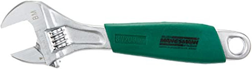 Brüder Mannesmann Rollgabelschlüssel, 8 Zoll, mit PVC-Griff | M19871