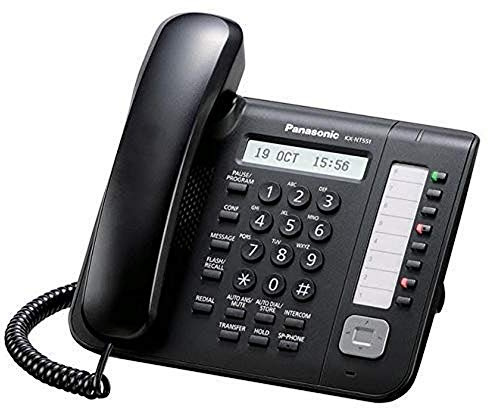 Panasonic KX-NT551 telefono IP Nero