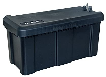 25l Unterbaubox oder Deichselbox für PKW Anhänger, Pritschenfahrzeuge, LKW Anhänger, Staubox, Werkzeugkiste, Gurtkiste