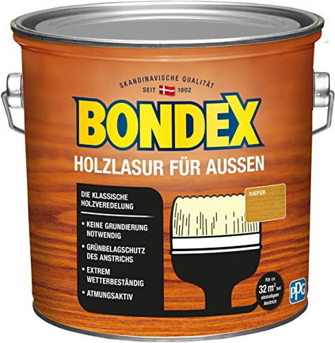 Bondex Holzlasur für Außen Kiefer 2,50 l - 329659