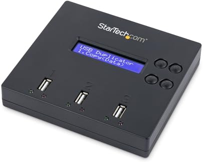 StarTech.Com USBDUP12 1:2 Standalone USB 2.0 Stick Duplizierer/Eraser