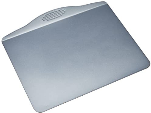 De Buyer - Plaque de cuisson double paroi pour cookies et macarons en acier antiadhésif - 35,5 x 27,5 cm -, Noir