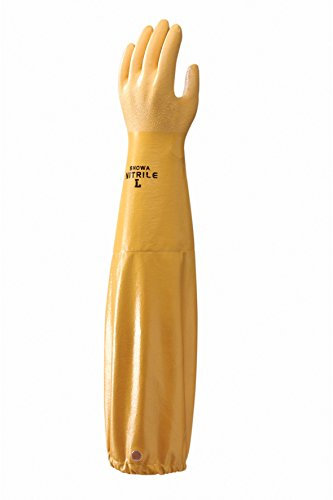Showa 772 chemical protection gloves, yellow