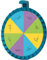 Learning Resources SpinZone Magnetisches JumboGlücksrad