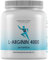 EXVital L-Arginine 4000 Base, hautement dosée, 320 gélules de qualité supérieure allemande, acides aminés semi-essentiels, végétalien & fabriqué en Allemagne, Preworkout