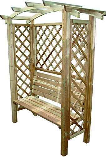 Blinky 7969610 - Pérgolas de madera, modelo banco-con-arco