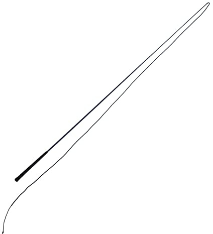 PFIFF 100717 Longierpeitsche, mit Fiberglaskern, Rutschhemmender Griff, Blau, Länge 180cm