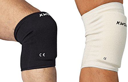 KWON Knieschützer CE L | Kwon Knieschützer Stoff Knieschoner Kniebandage Stützeffekt des Knies dickes Schaumstoffpolster Baumwollmaterial