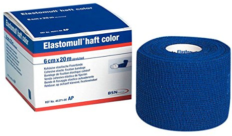Elastofix 45373 Verbände, Elastomull Haft Color, 10 cm x 20 m, Blau
