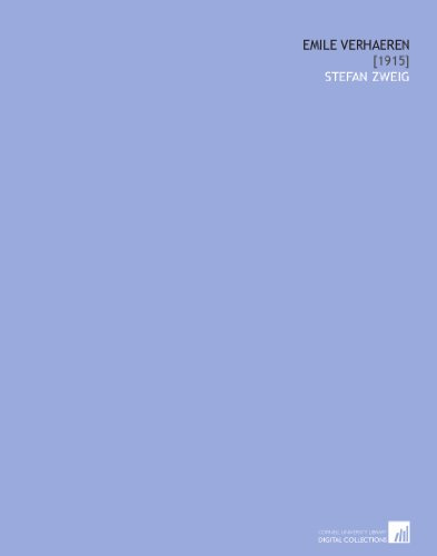 Emile Verhaeren: [1915]