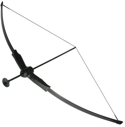 Petron S160/6 STEALTH Archery Set Sport Bogen mit 6 Pfeilen, schwarz (1 Stück)