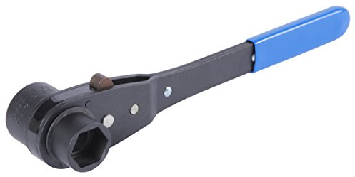 Reed Tool LV2017 Value Line Thru-Bolt Dual Socket Ratchet Wrench, 1-1/4 and 1-1/16-Inch