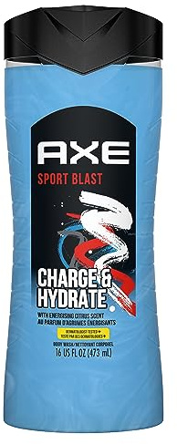 Sport Blast Shower Gel Shampoo AXE 16 oz Shower Gel Shampoo For Men