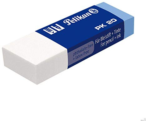 Pelikan 619650 Radierstift X-pert Gom Stick, farbig sortiert