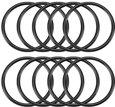 sourcing map 10 Stück Metrische Nitrilkautschuk O-Ringe Dichtung Gummi | 45 mm Außendurchm. 38.8 mm Innendurchm. 3.1 mm Breite