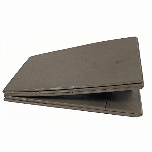 Original Iso-Bodenmatte, olivgr&uuml;n, faltbar, gebr.