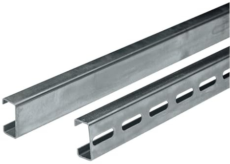 Schneider Electric NSYCNT40 Symmetrisk C-skena perf. 40x20x24. Long. 2000 mm. 20 skenor på 2 m