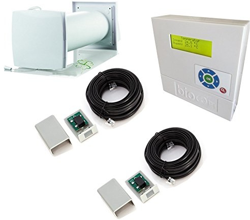BioCom Keller- und Raumentfeuchtungs-Set 100mm mit Wärmerückgewinnung