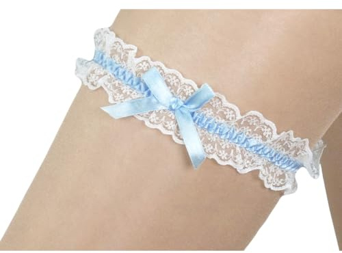 Fertig Modelle Strumpfband offwhite Hochzeit