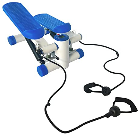 Oypla Aerobic Fitness Stepper With Ropes Exercise Arms Legs Workout