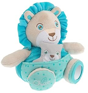 Chicco 00007706000000 - Pluesch Loewe mit Fingerpuppe