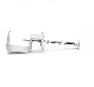 Fox Run Cherry and Olive Pitter, Plastic and Stainless Steel,White