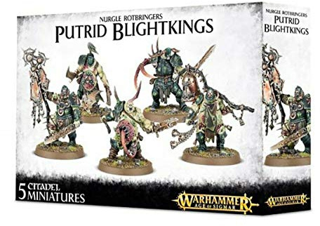Games Workshop Warhammer AoS - Nurgle Rotbringers Putrid Blightings 99120201041 Taille Unique Noir