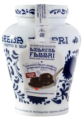 Fabbri fabbri Amarena Cherres in Opaline Jar