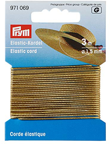 Prym Elastic-Cord 1.5 mm Gold