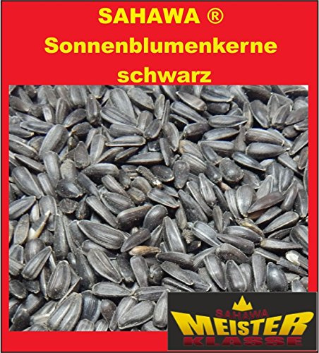 Sonnenblumenkerne schwarz 5 kg , Wintervogelfutter für freilebende Vögel