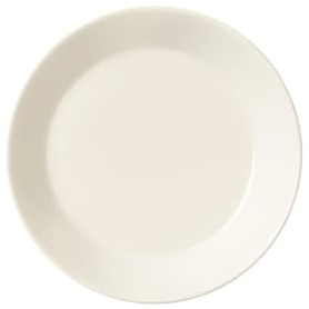 Iittala Teema Teller aus Porzellan in der Farbe Weiß, Maße: 14,3cm x 14,3cm x 2,45cm, 1005478