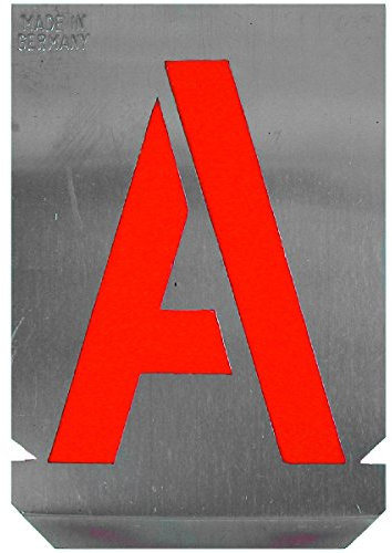 HaWe 2313848 Signierschablonen-Satz buchstaben, 80 mm