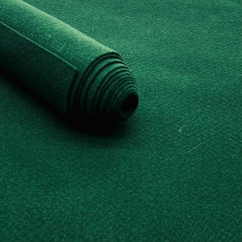 Acrílico Fieltro Baize Artesanía/Poker Tela Material - Botella Verde Oliva, 1Mtr - 150cmx100cm