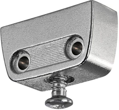 Gedotec Verbindungsbeschlag Trapez-Verbinder Metall Korpusverbinder Holz - RV STAHL | Eckverbinder mit Rastfunktion | Schrank-Verbinder für Möbel & Kästen | 24 Set - Möbelverbinder zum Schrauben