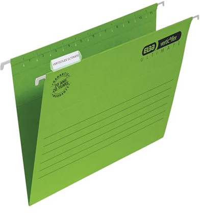 Elba Verticflex Ultimate L901010 Hängemappe, Manila, 240 g/m², A4, Grün, 25 Stück