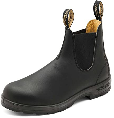 BLUNDSTONE Unisex Classic 550 Series Chelsea Boot, Heritage Voltan Black, 38 EU