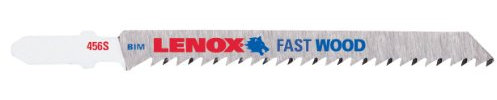 Lenox Tools 20850F456S T-ank Bimetall Fast Cut Jigsägeblatt, 10,2 x 5/16 x 6 TPI, 5 Stück