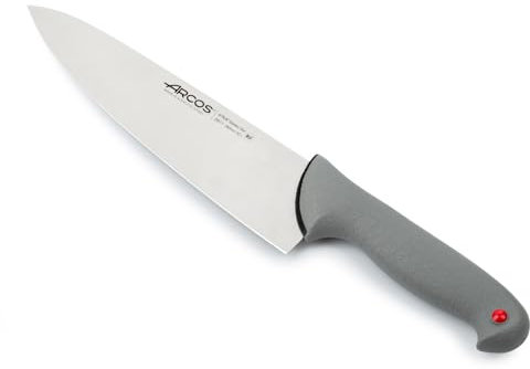 Arcos Serie Colour Proof - Kochmesser - Klinge Nitrum Edelstahl 250 mm - HandGriff Polypropylen Von Elastomer bedeckt Farbe Schwarz