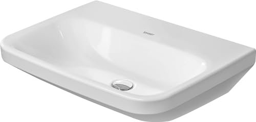 Duravit DuraStyle Waschbecken Med 60cm ohne Hahnloch WonderGliss Weiß