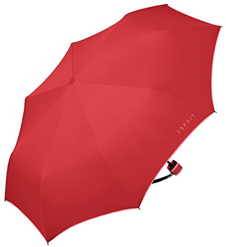 Esprit Regenschirm Super-Mini manual Special Edition Bicolor red rose